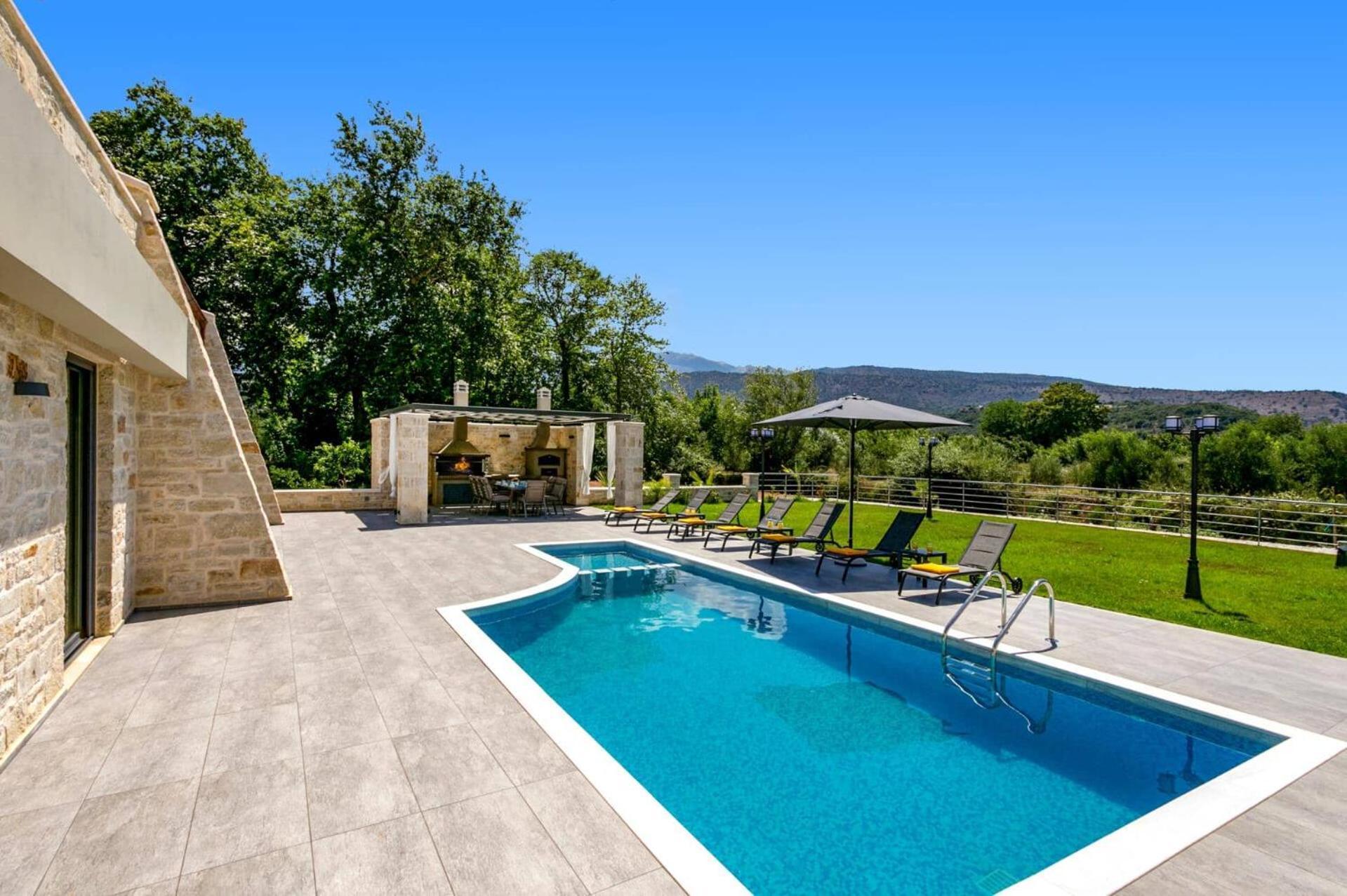 Villa Potami Angela By Villa Plus Stilos Ngoại thất bức ảnh