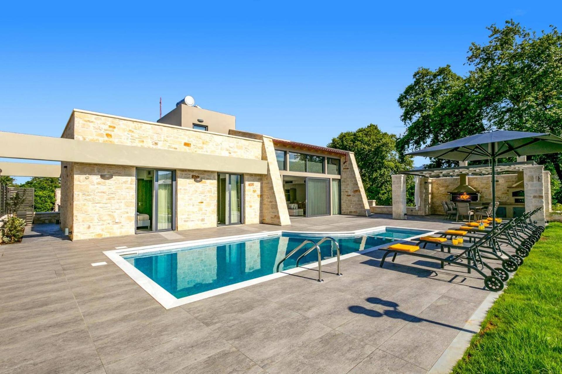 Villa Potami Angela By Villa Plus Stilos Ngoại thất bức ảnh