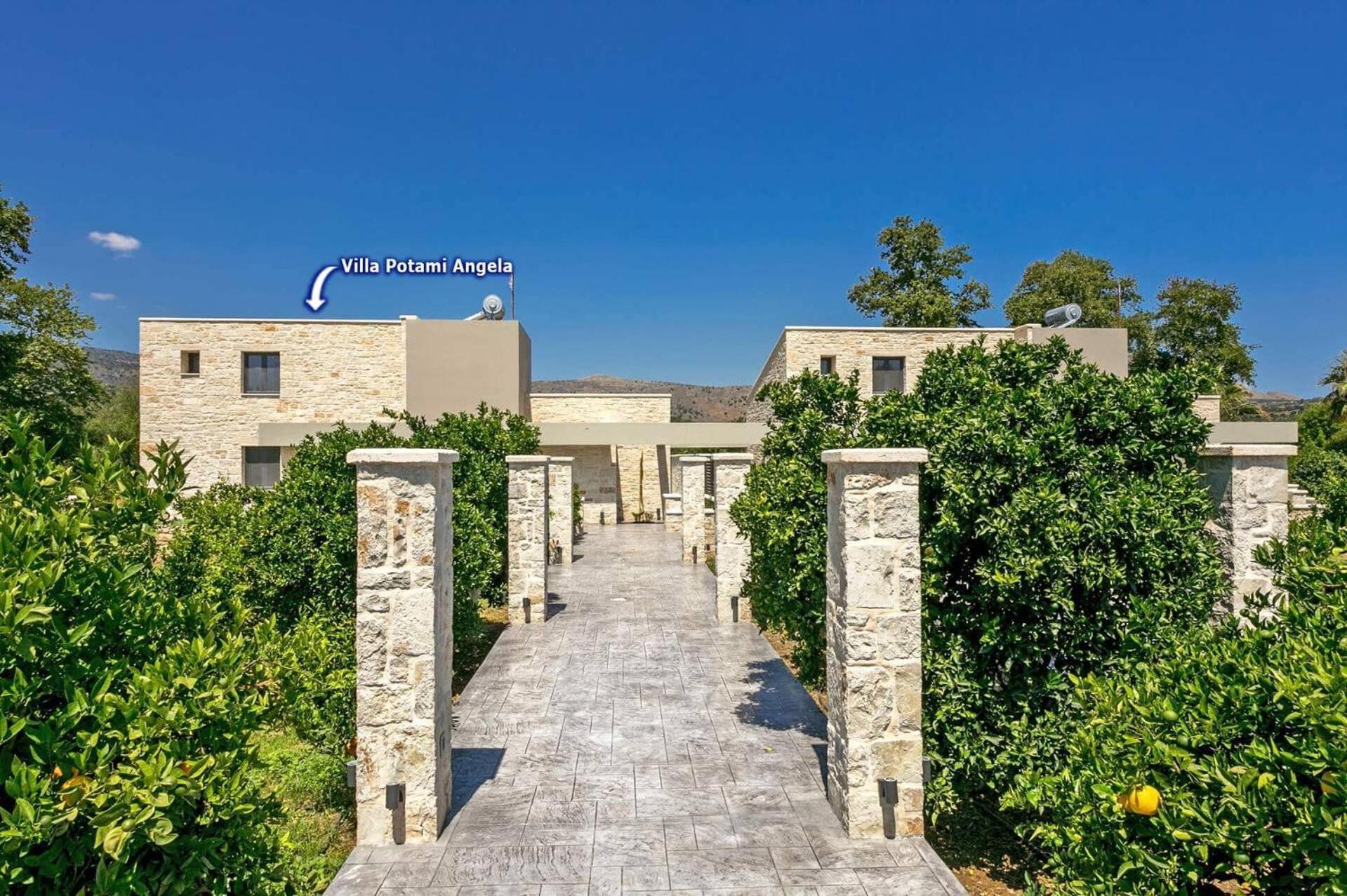Villa Potami Angela By Villa Plus Stilos Ngoại thất bức ảnh